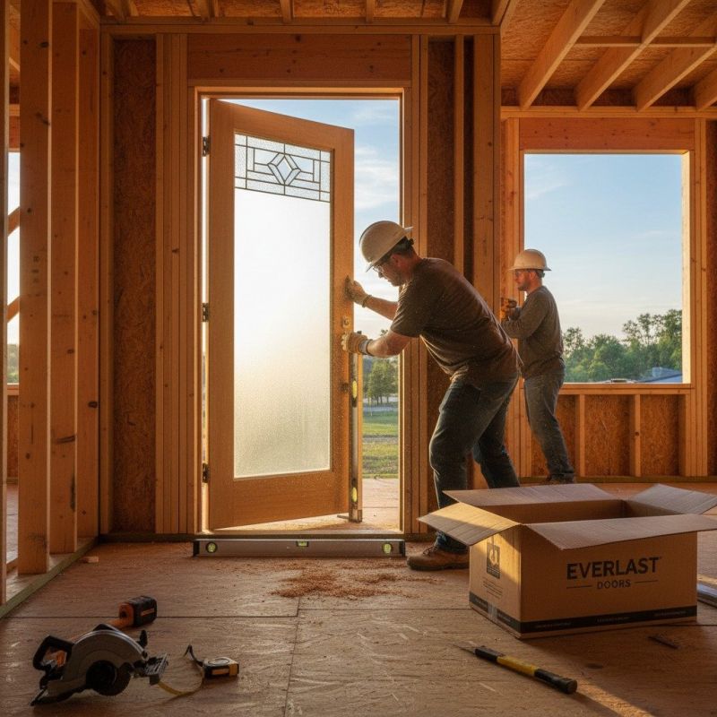 Solid Wood Door Installation